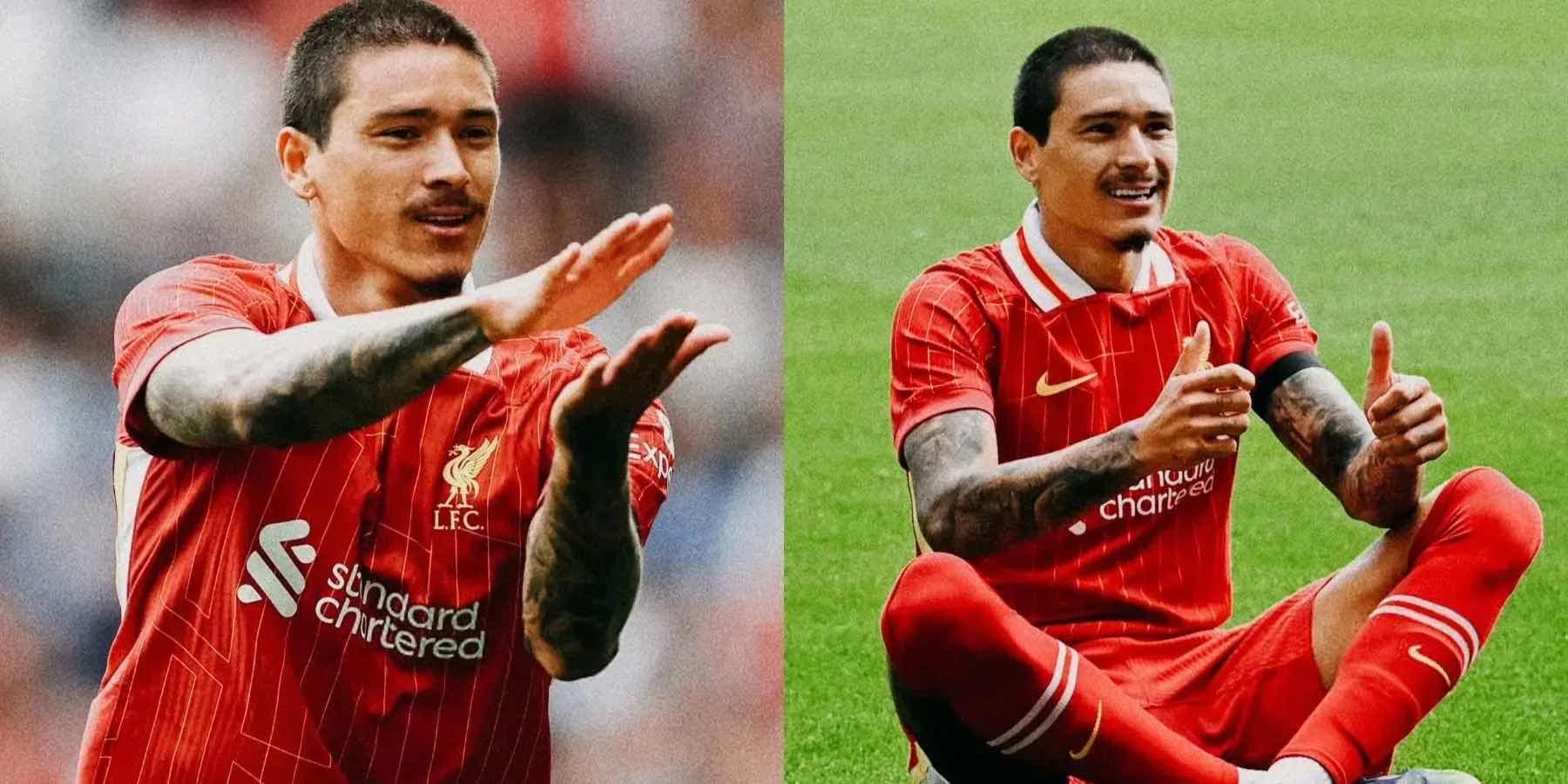 Player Updates |  Paying tribute to Jota, Núñez performs two of Jota's iconic celebration moves after scoring