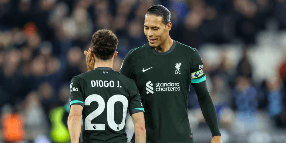 Van Dijk Talks About Jota in Pre-Match Interview Ahead of Facing Jota’s Former Club Wolves This Weekend