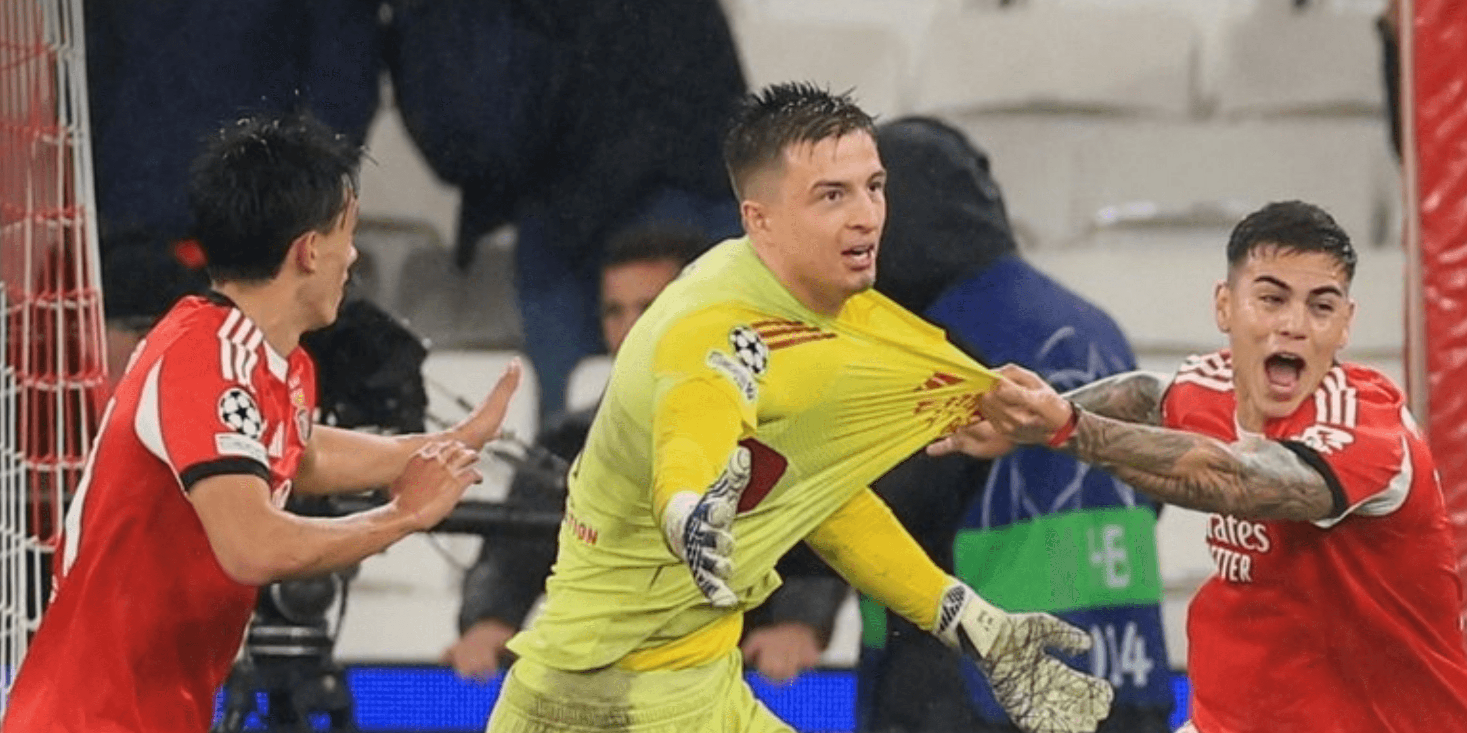 Benfica Goalkeeper Trubin Scores Last-Minute Goal to Send Benfica into Champions League Knockout Play-offs!
