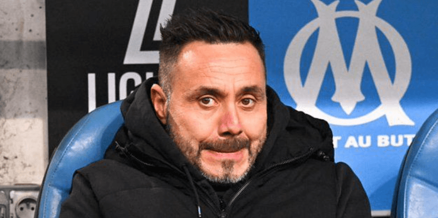 Breaking News: Marseille Manager Roberto De Zerbi Has Submitted His Resignation to Olympique de Marseille
